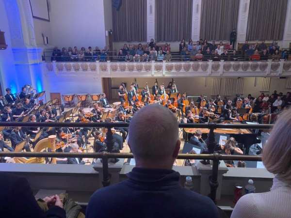 Cadogan Hall, section: N, row: B, seat: 67