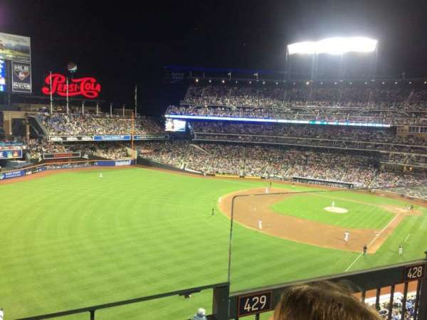 Citi Field, section: 429, row: 2, seat: 2