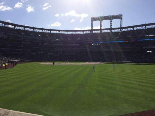 Citi Field, section: 101, row: 5, seat: 25