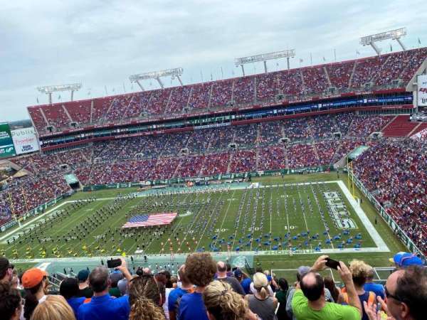 Raymond James Stadium, section: 313, row: N, seat: 23