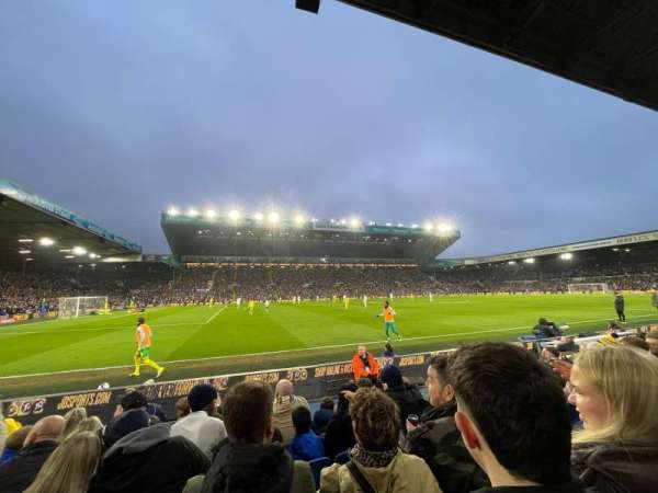 Elland Road, section: C21, row: HH, seat: 180