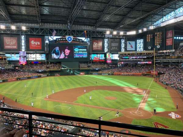 Chase Field, section: 210H, row: 2, seat: 95