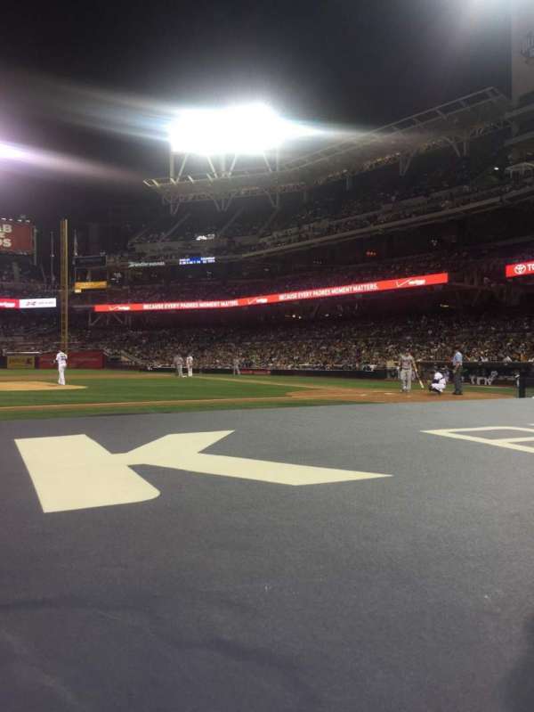 Petco Park, section: 108, row: 8, seat: 11