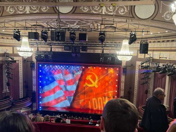 Imperial Theatre, section: Rear Mezzanine C, row: C, seat: 314