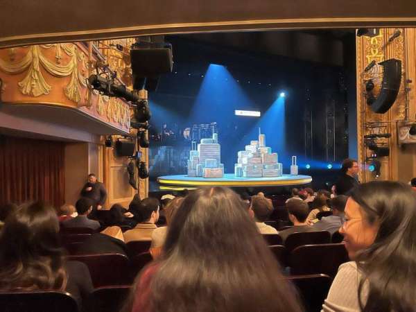 Longacre Theatre, section: Orchestra L, row: O, seat: 14