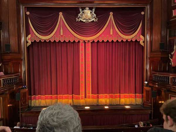 St. Martins Theatre, section: Dress Circle, row: B, seat: 12