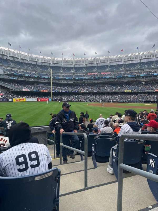 Yankee Stadium, section: 131, row: 8, seat: 1