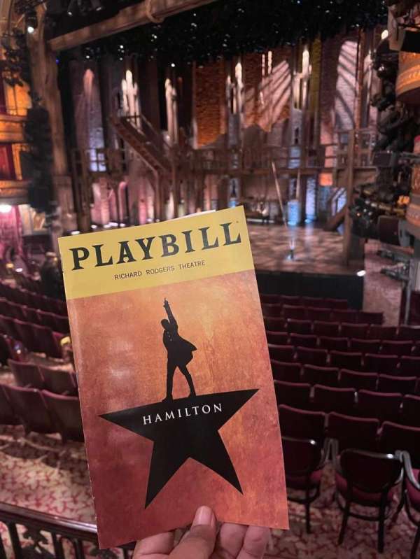Richard Rodgers Theatre, section: Orchestra R, row: O, seat: 26