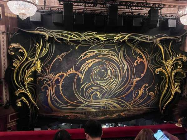 Imperial Theatre, section: Front Mezzanine LC, row: D, seat: 205