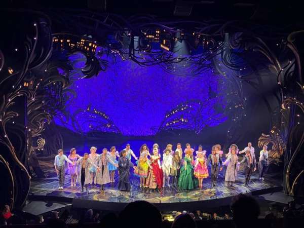 Imperial Theatre, section: Front Mezzanine LC, row: D, seat: 205