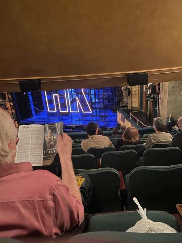 Shubert Theatre, section: Mezzanine R, row: K, seat: 20