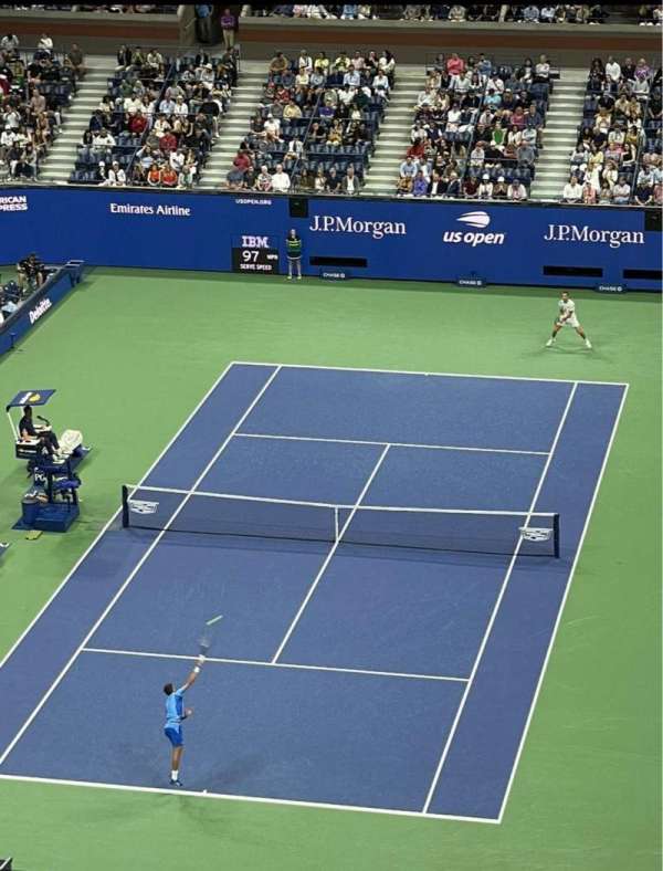 Arthur Ashe Stadium, section: 302, row: C, seat: 6