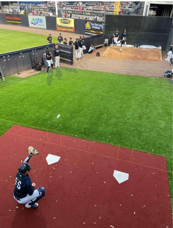 George M. Steinbrenner Field, section: 102, row: MM, seat: 1