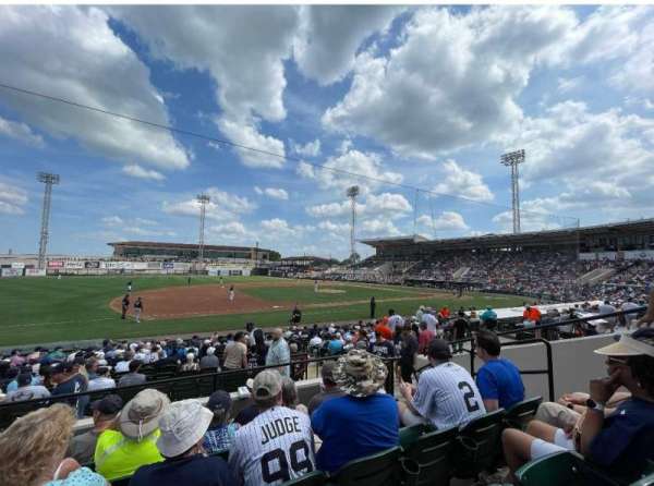 Joker Marchant Stadium, section: 211, row: E, seat: 6