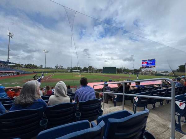 Condron Ballpark, section: 107, row: 10, seat: 2