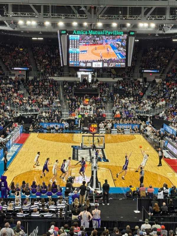 Amica Mutual Pavilion, section: 201, row: F, seat: 13
