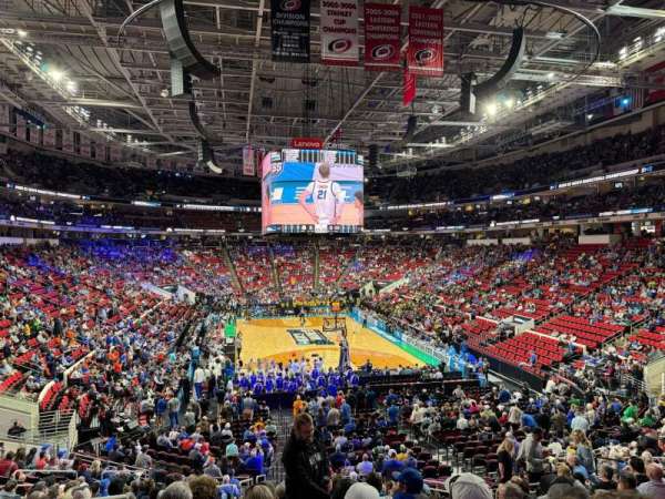 Lenovo Center, section: 112, row: VV, seat: 15