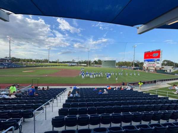 Condron Ballpark, section: 103, row: 15