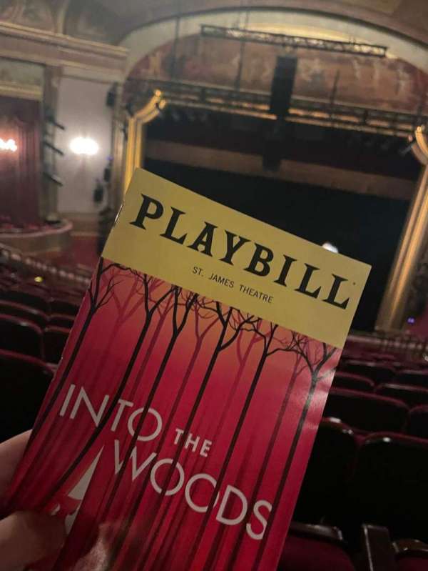 St. James Theatre, section: Mezzanine C, row: N, seat: 106