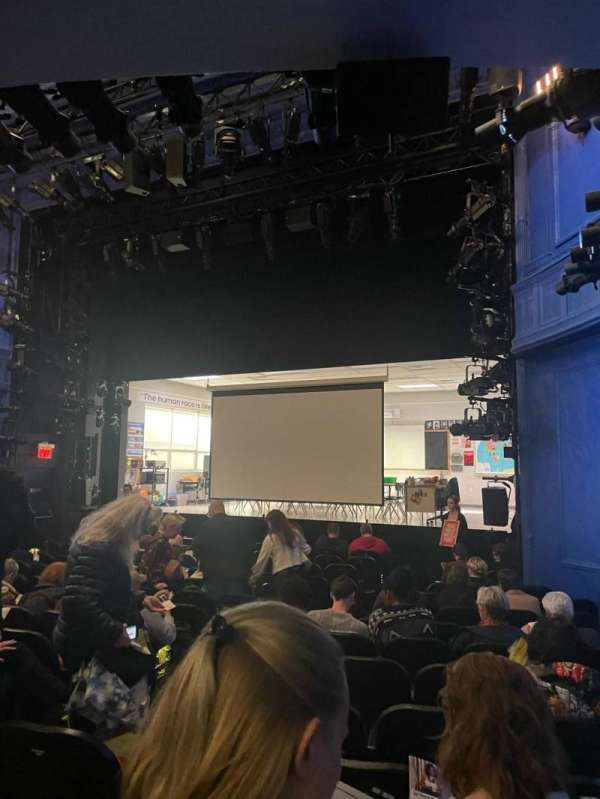 Hayes Theater, section: Orchestra R, row: O, seat: 10