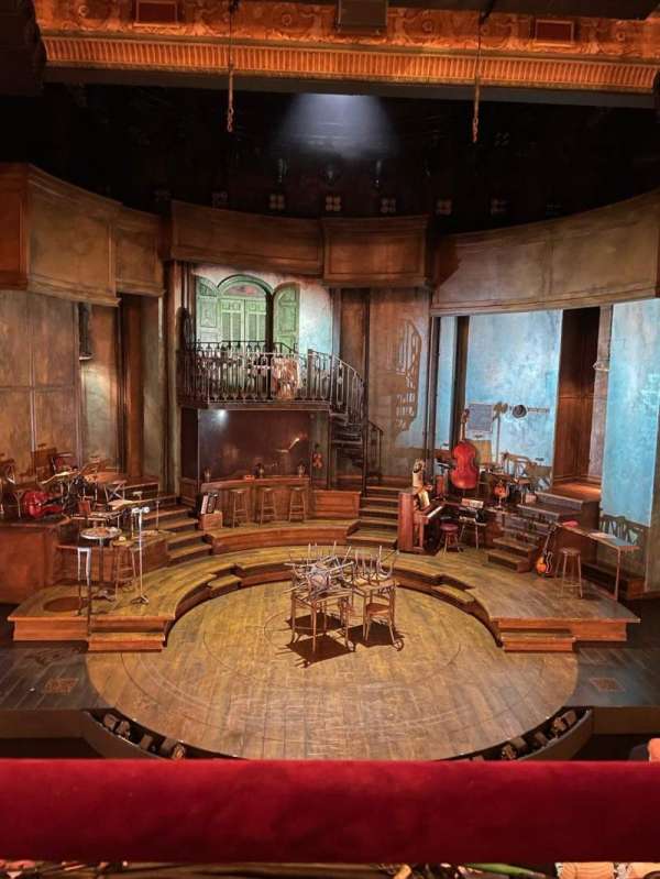 Walter Kerr Theatre, section: Mezzanine C, row: A, seat: 109