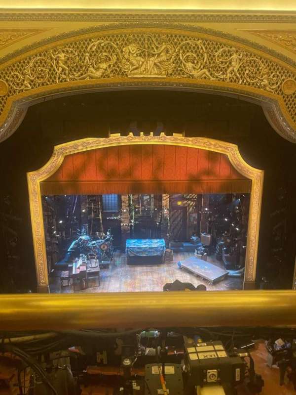 James Earl Jones Theatre, section: Balcony C, row: A, seat: 107