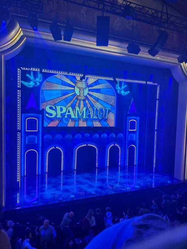 St. James Theatre, section: Mezzanine L, row: B, seat: 3
