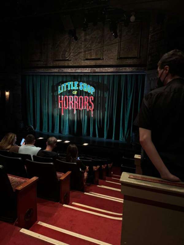 Westside Theatre Upstairs, section: Orchestra R, row: J, seat: 2