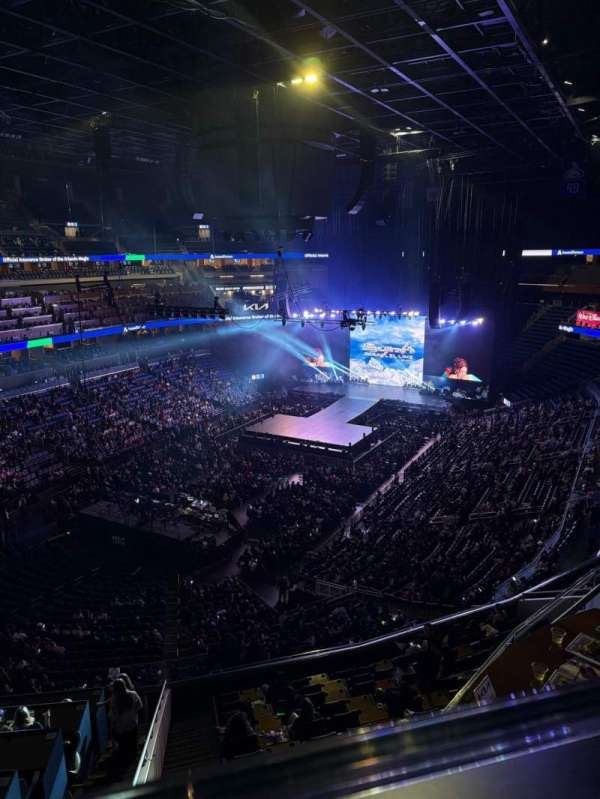Kia Center, section: 214, row: 1, seat: 8