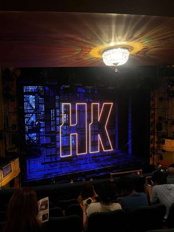 Shubert Theatre, section: Mezzanine L, row: F, seat: 9