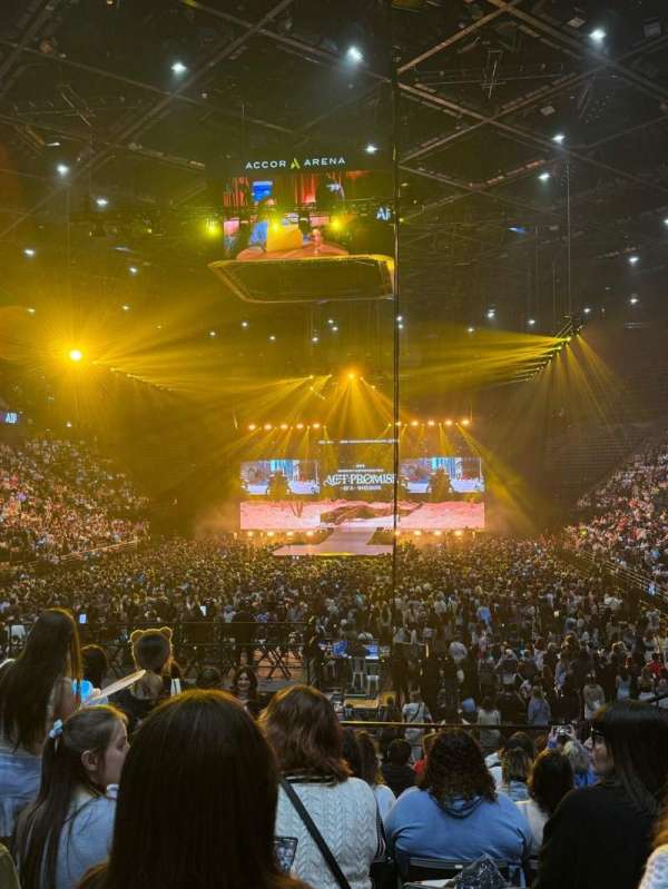 Accor Arena, section: Gradin A, row: 14, seat: 10