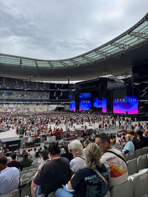 Stade de France, section: G7, row: 20, seat: 9