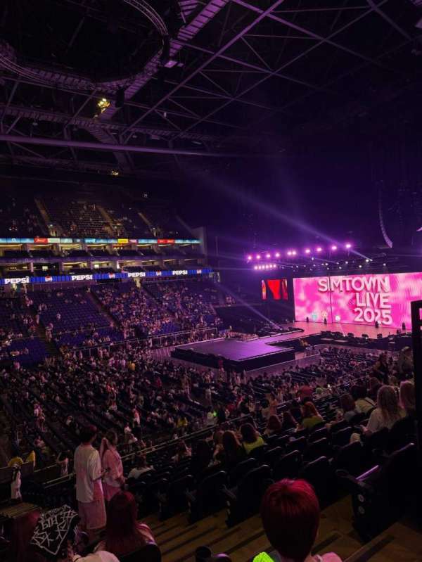 The O2, London, section: 110, row: Z, seat: 316