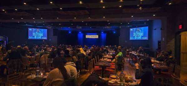 City Winery, Philadelphia, section: Mezzanine, row: 951, seat: A