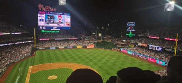 Citizens Bank Park, section: 416, row: 8, seat: 19