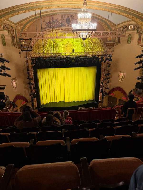 John Golden Theatre, section: Rear Mezzanine L, row: F, seat: 111