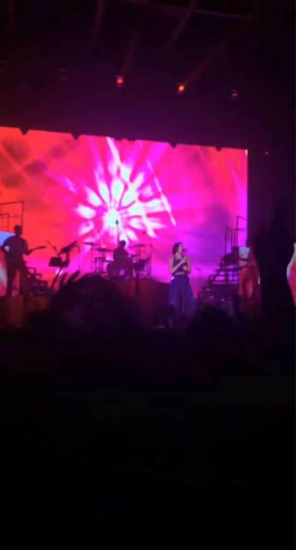 Coca-Cola Roxy, section: GA, row: Floor