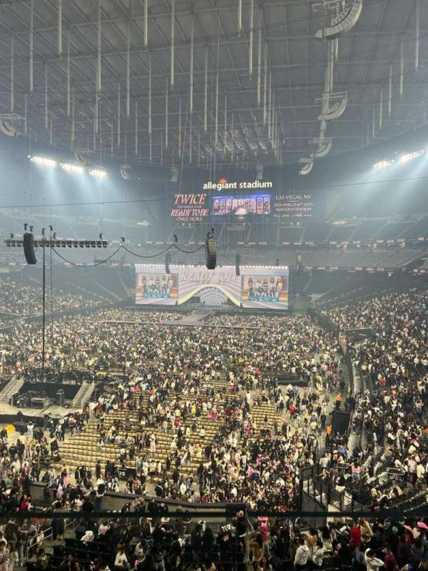 Allegiant Stadium, section: 247, row: 1, seat: 2