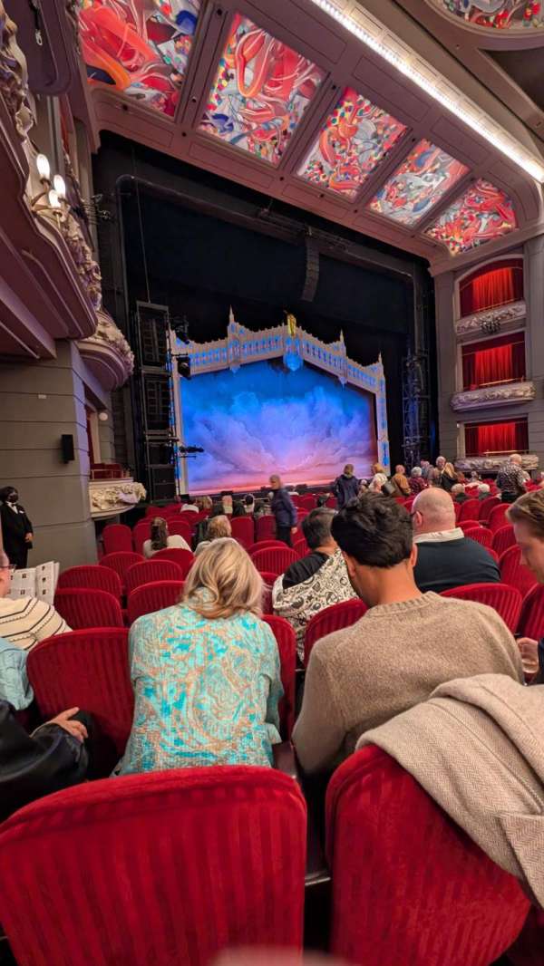Princess of Wales Theatre, section: Orchestra L, row: G, seat: 45