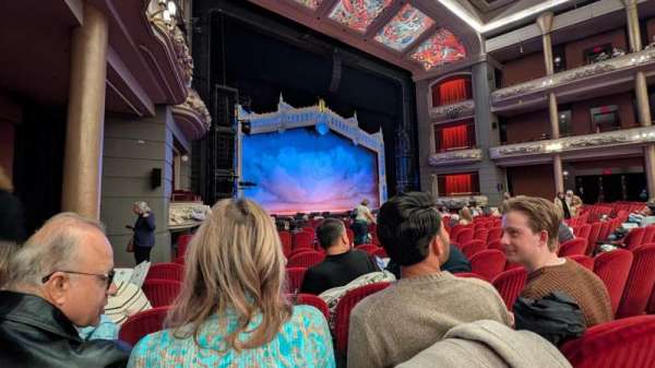 Princess of Wales Theatre, section: Orchestra L, row: G, seat: 45