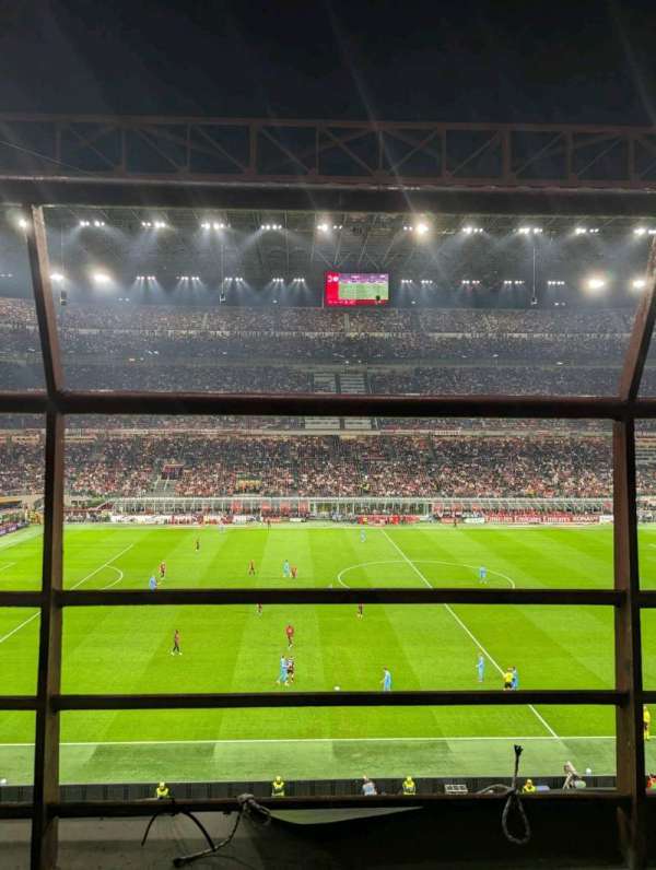 San Siro, section: 267, row: 1, seat: 1