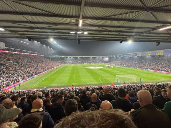 Elland Road, section: N11, row: P, seat: 130