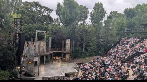 Regent's Park Open Air Theatre, section: Upper, row: T, seat: 108