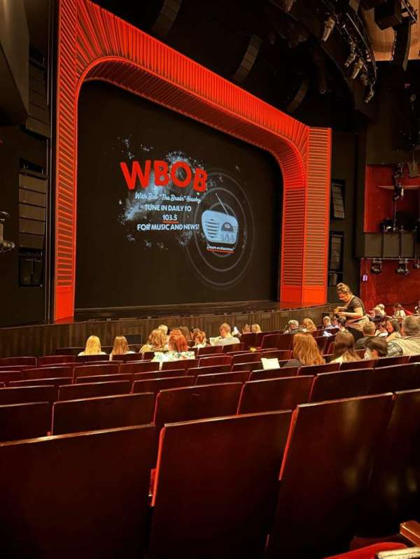 Marquis Theatre, section: Orchestra L, row: L, seat: 15-19