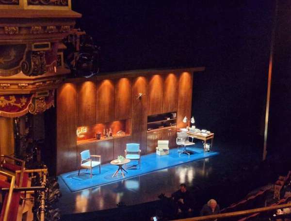 Belasco Theatre, section: Mezzanine L, row: F, seat: 27