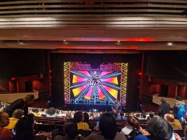Marquis Theatre, section: Mezzanine C, row: L, seat: 109