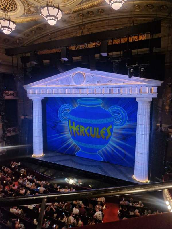 Theatre Royal Drury Lane, section: Grand Circle, row: A, seat: 12