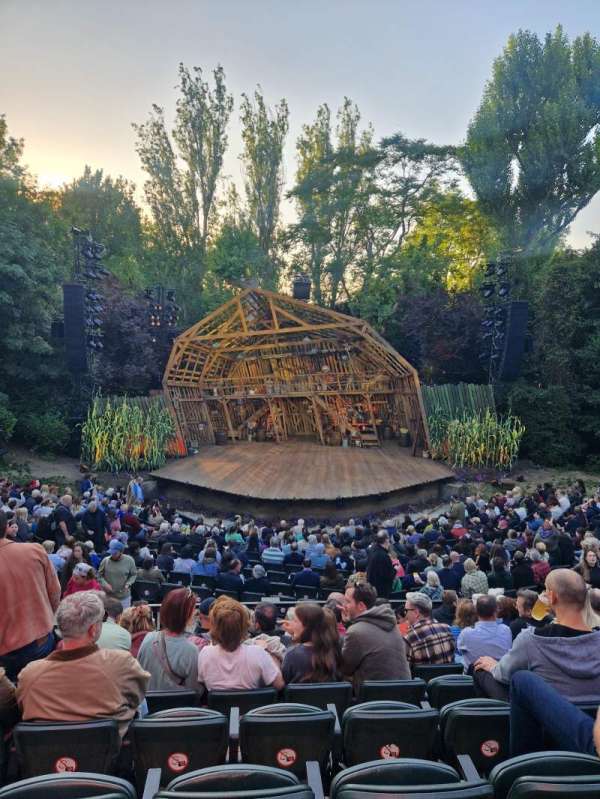 Regent's Park Open Air Theatre, row: R, seat: 54