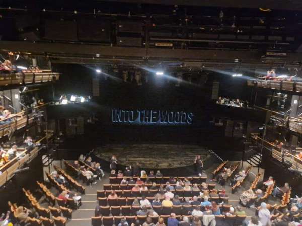 Bridge Theatre, section: Gallery 2, row: A, seat: 40