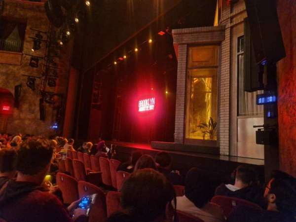 August Wilson Theatre, section: Orchestra R, row: C, seat: 14